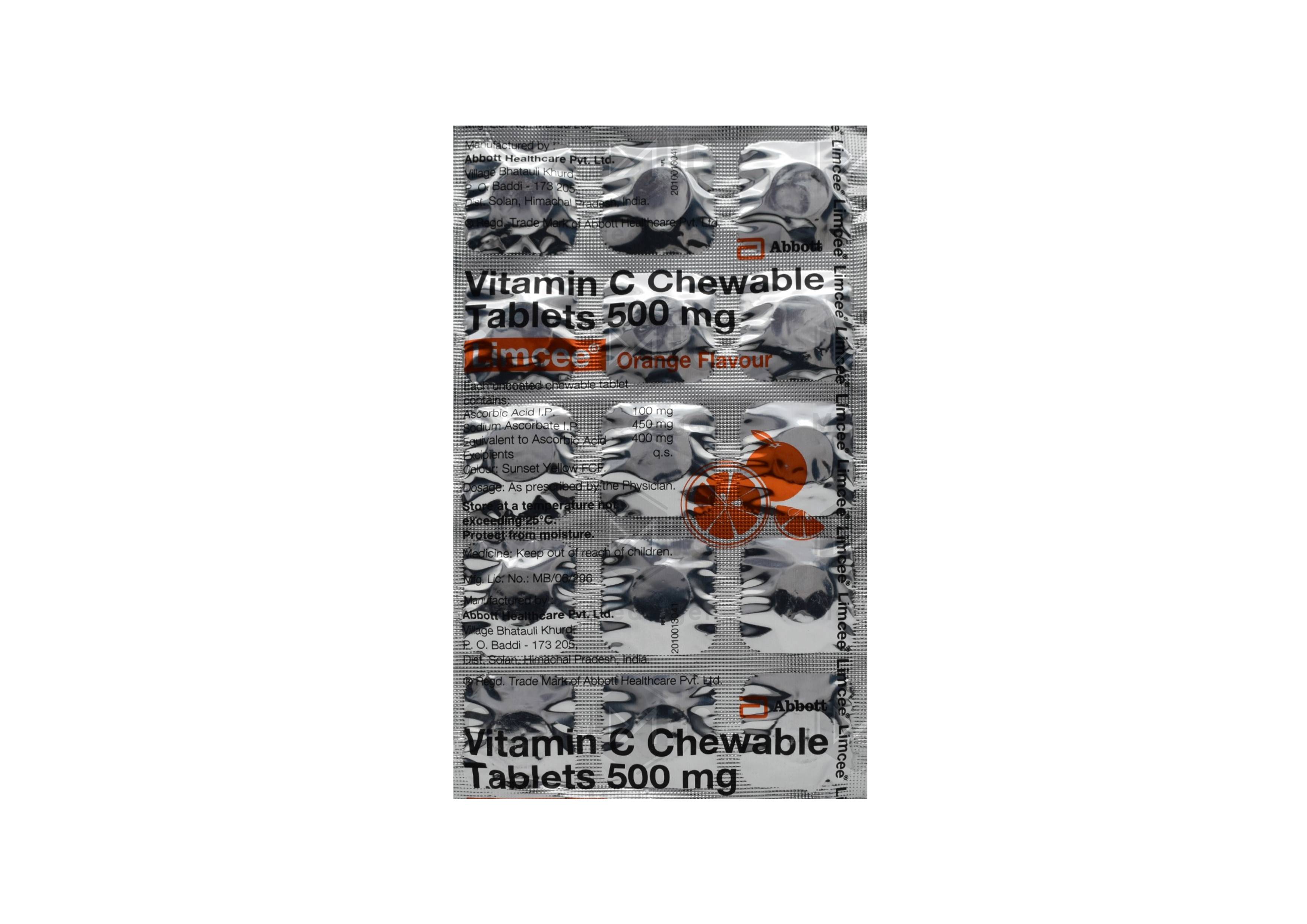 LIMCEE CHEWABLE TABLETS